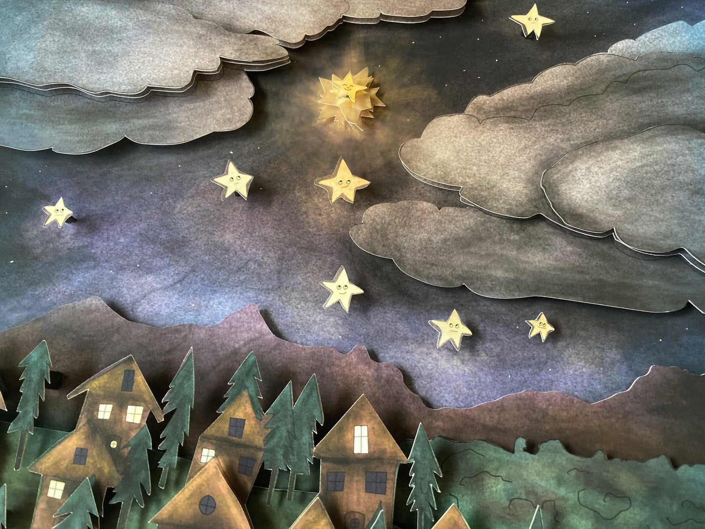 Twinkle Twinkle Little Star - Limited Edition Shadow Box Wall Art